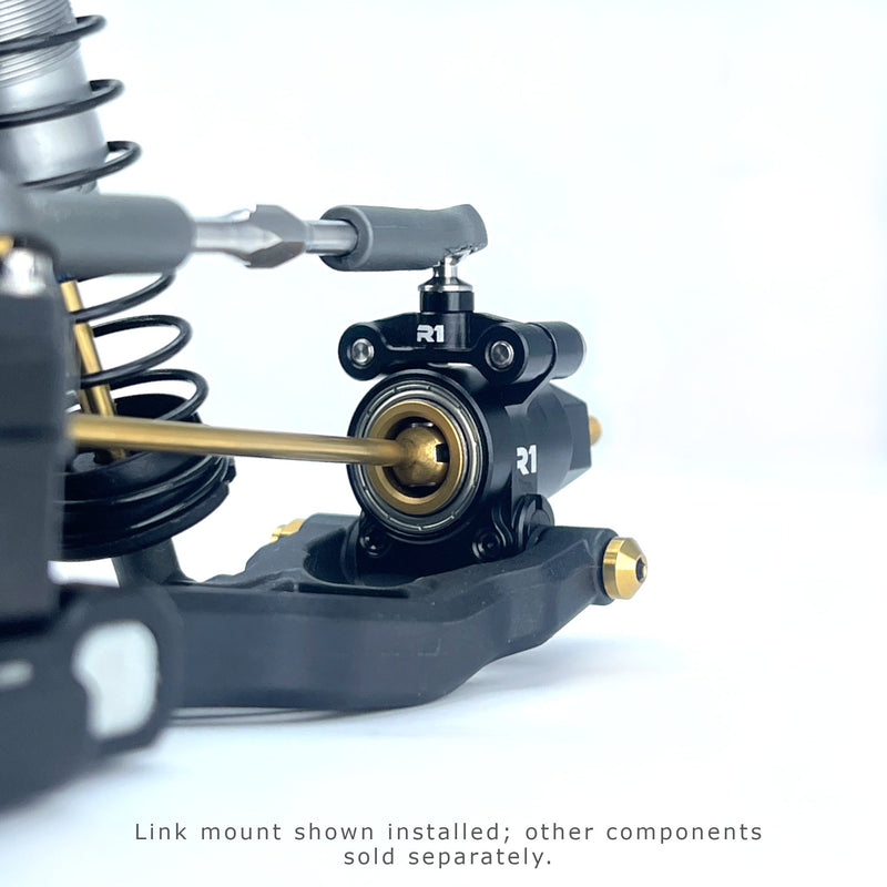 900100 R1 WURKS (B7 Series) Link Mounts, +1mm, Black