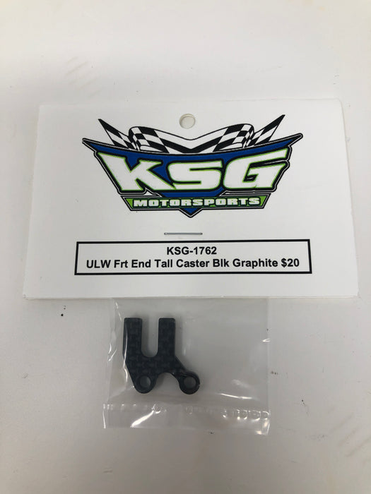 KSG-1762 KSG Motorsports ULW Front Tall Med Caster Block Graphite