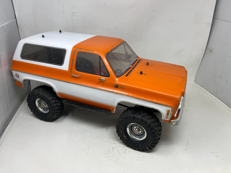 Used Traxxas TRX4 Blazer Orange/White RTR