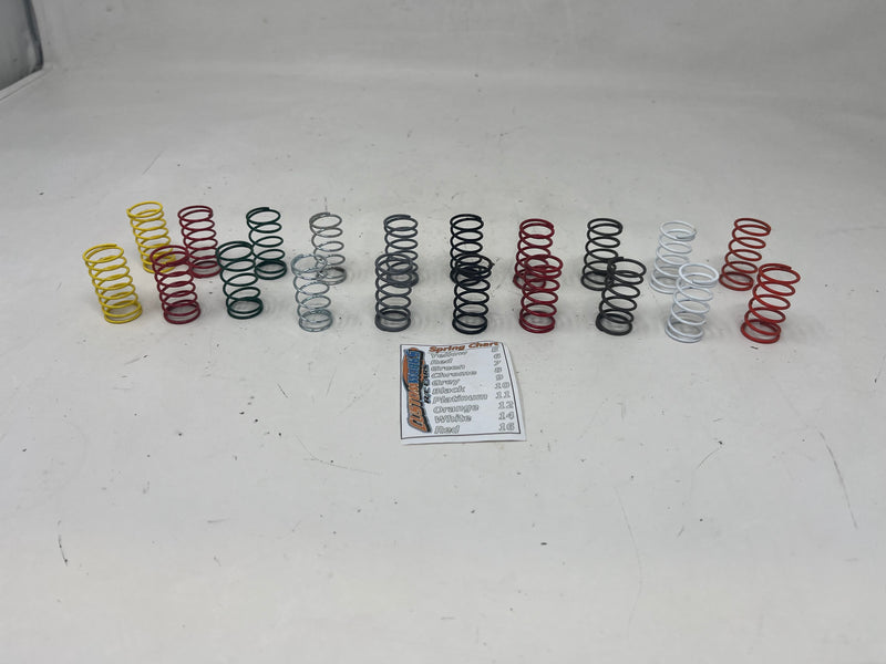 Used Custom Works SHORT/MED SPRING SET ASSORTED 5-16lb 1.25″