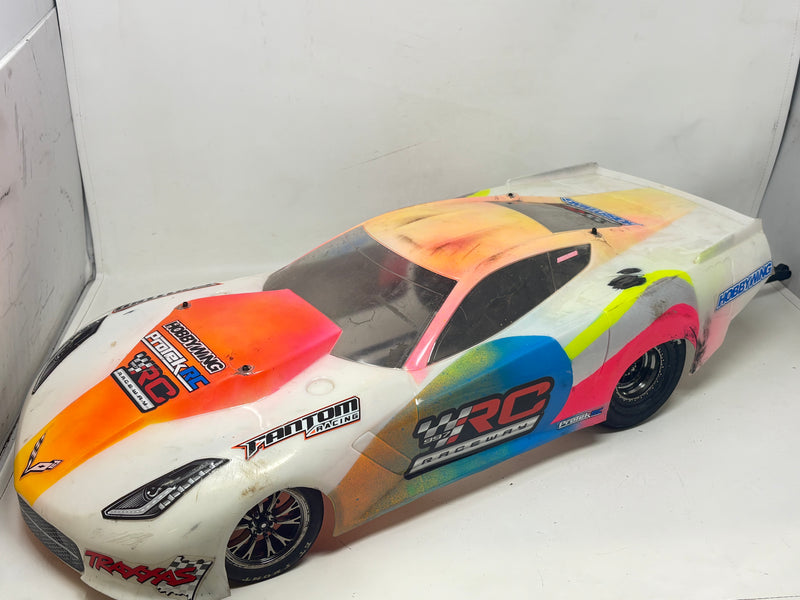 Used Traxxas Slash Based Carbon Fiber Drag Car