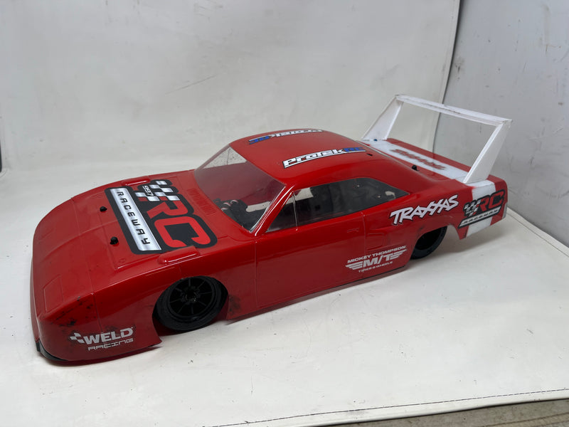 Used Traxxas 4-Tec with superbird body