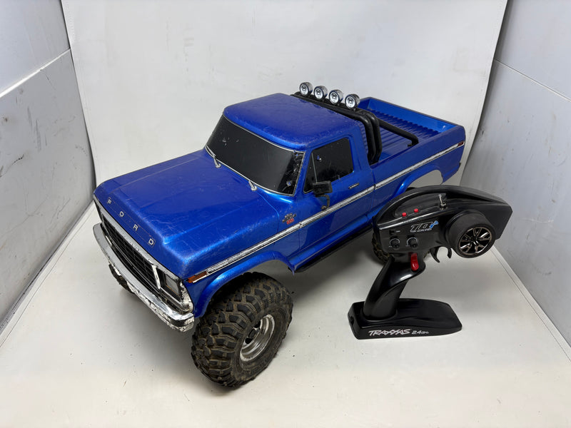 Used Traxxas TRX4 F150 High Trail Blue
