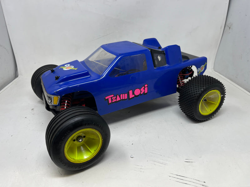 Used Vintage Team Losi LXT Stadium Truck with electronics