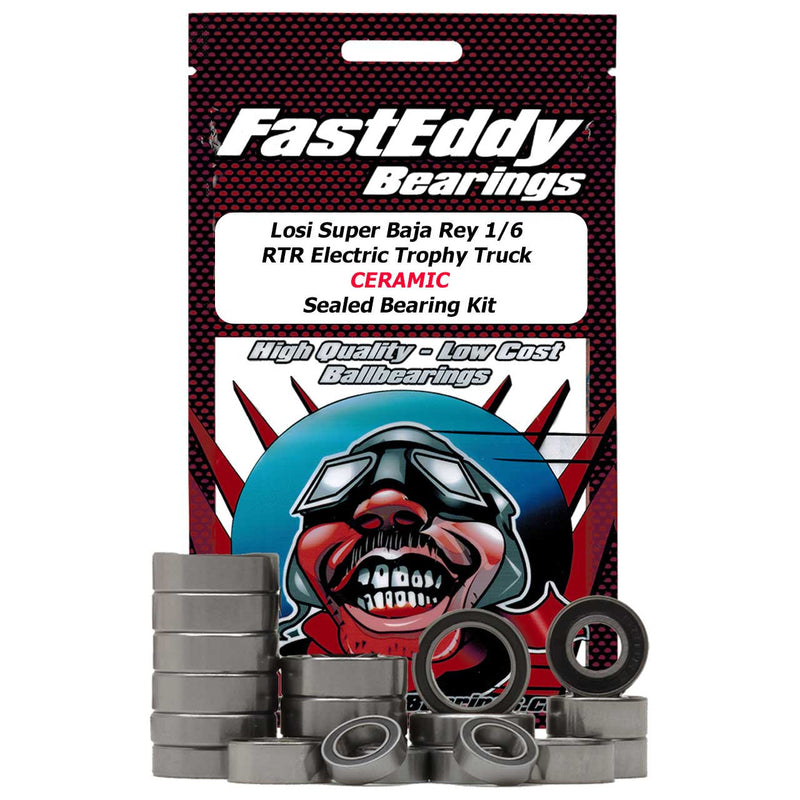 Losi Super Baja Rey 1/6 RTR Electric Trophy Truck CERAMIC  Sealed Bearing Kit