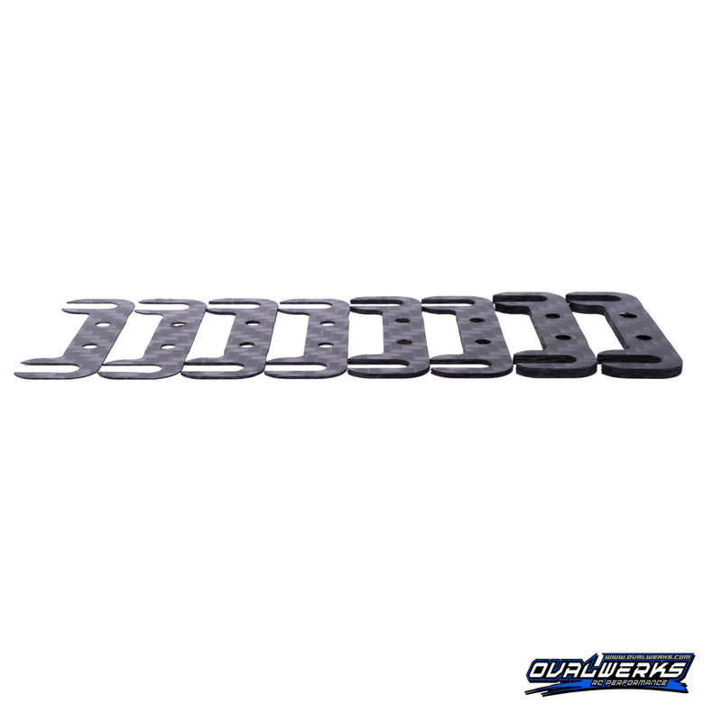 OWE-062 Ovalwerks Carbon Fiber Front Ride Height Spacers