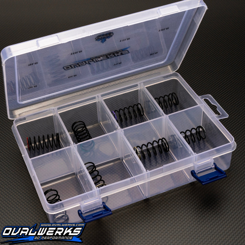 QS-1502-1 Ovalwerks Complete Center Shock Spring Set With Storage Case