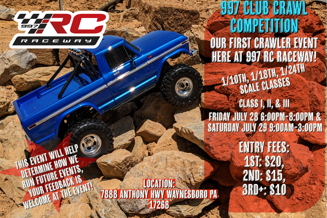997 RC Raceway Club Crawler Competition Entry