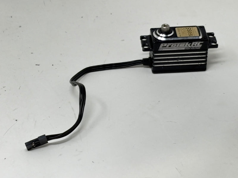 Used ProTek RC 160SS Low Profile Super Speed Metal Gear Servo High Voltage/Metal Case