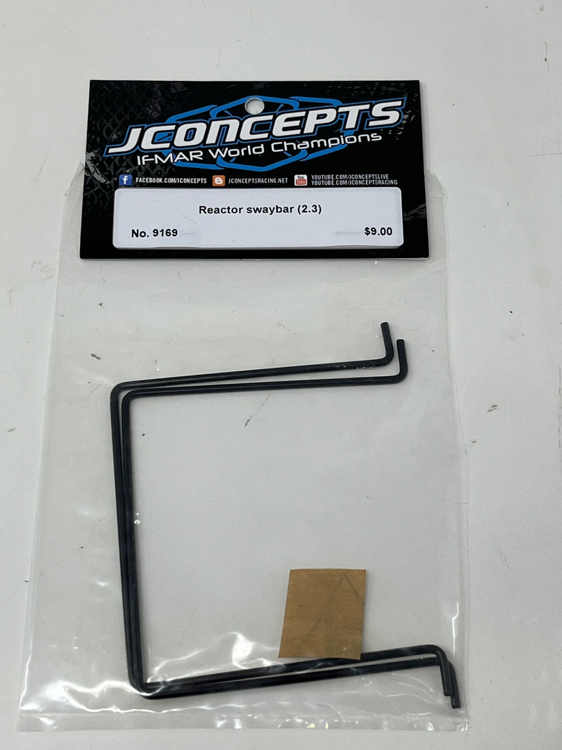 9169 JConcepts REACTOR Sway Bar (2.3), 2pc - Stock