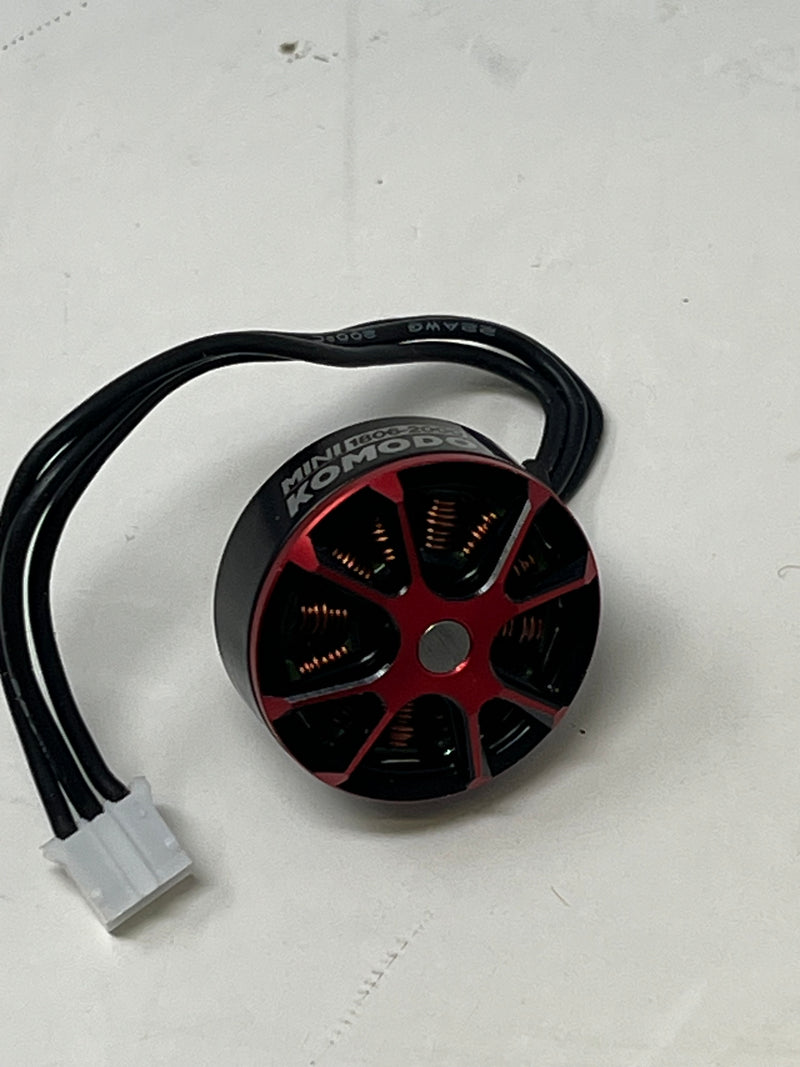 Used Mini Komodo 1806-2000Kv Brushless Motor with 16T Steel Pinion: SCX24