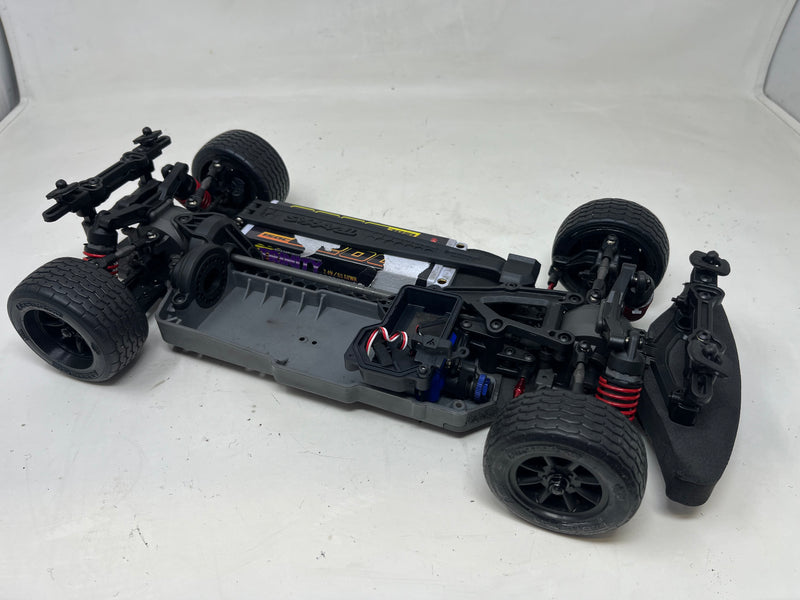 Used Traxxas 4-Tec with superbird body