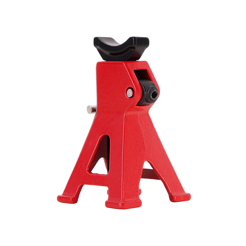 INA-87RD INJORA 2PCS Mini Adjustable Metal Jack Stands Tool for 1/18 1/24 RC Crawlers