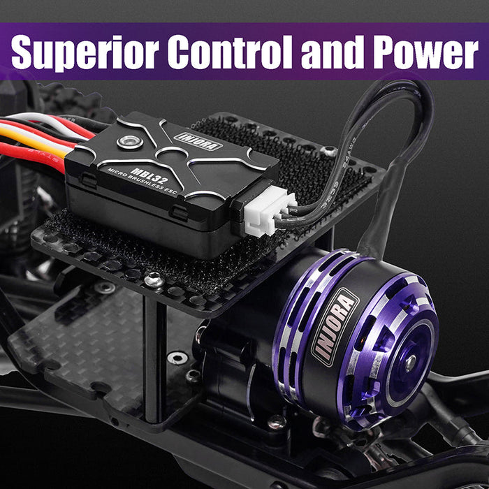 MBL32 INJORA Micro Brushless MBL32 ESC for 1/18 1/24 RC Crawler
