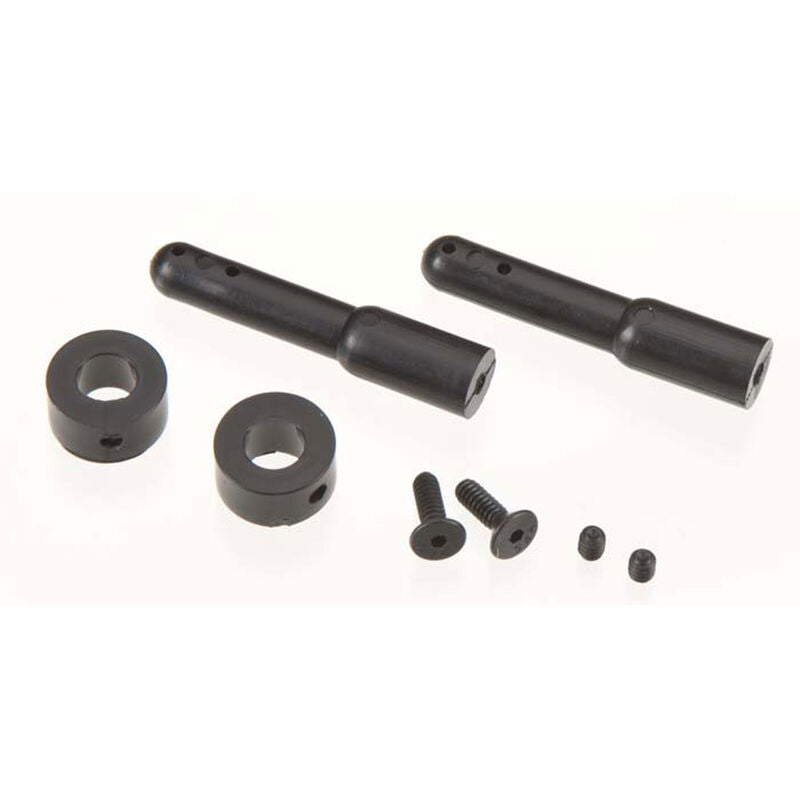 DTXC2615 Duratrax Nylon Body Post, Black 1.5" (2)