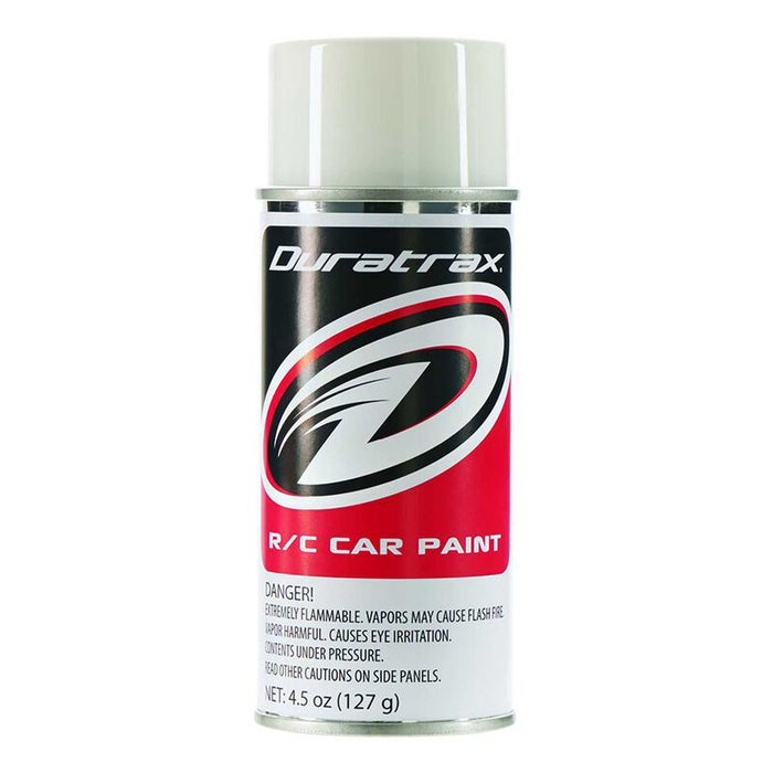 DTXR4251 Duratrax Polycarb Spray, Bright White, 4.5 oz