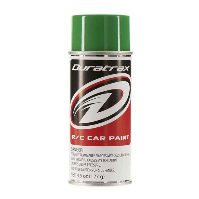 DTRX4258 Duratrax Polycarb Spray, Rally Green, 4.5 oz
