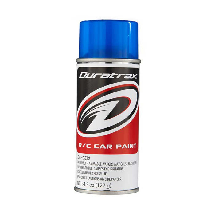 DTXR4272 Duratrax Polycarb Spray, Candy Blue, 4.5 oz