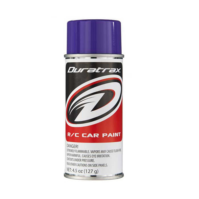 DTX4273 Duratrax Polycarb Spray, Candy Purple, 4.5 oz