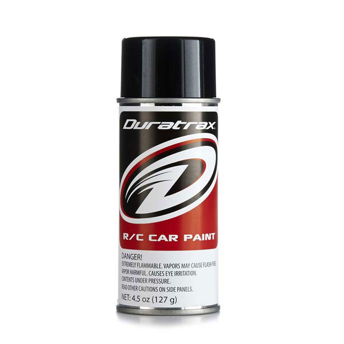 DTXR4280 Duratrax Polycarb Spray, Metallic Black, 4.5 oz