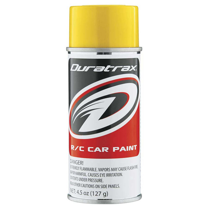 DTX4295 Duratrax Polycarb Spray, Candy Yellow, 4.5oz