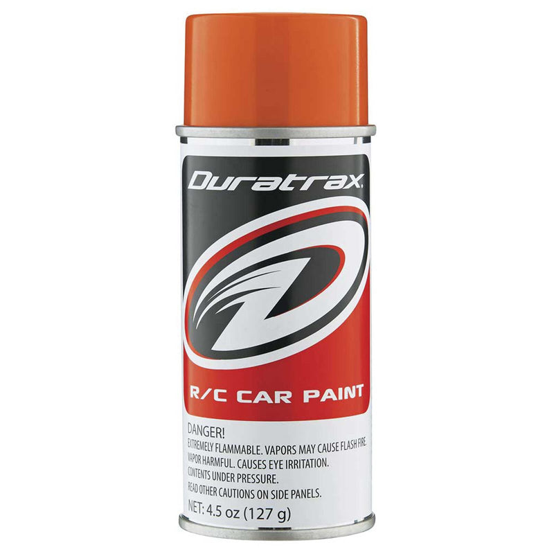 DTXR4296 Duratrax Polycarb Spray, Candy Orange, 4.5oz