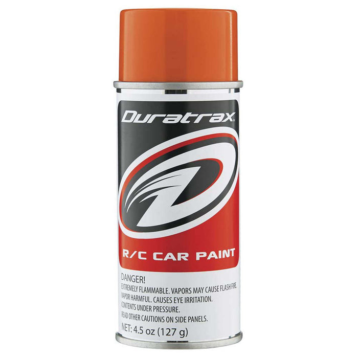 DTX4296 Duratrax Polycarb Spray, Candy Orange, 4.5oz