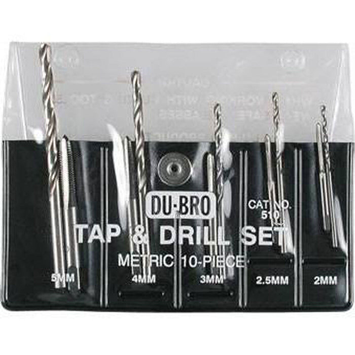 510 DU-BRO Tap & Drill Set, Metric
