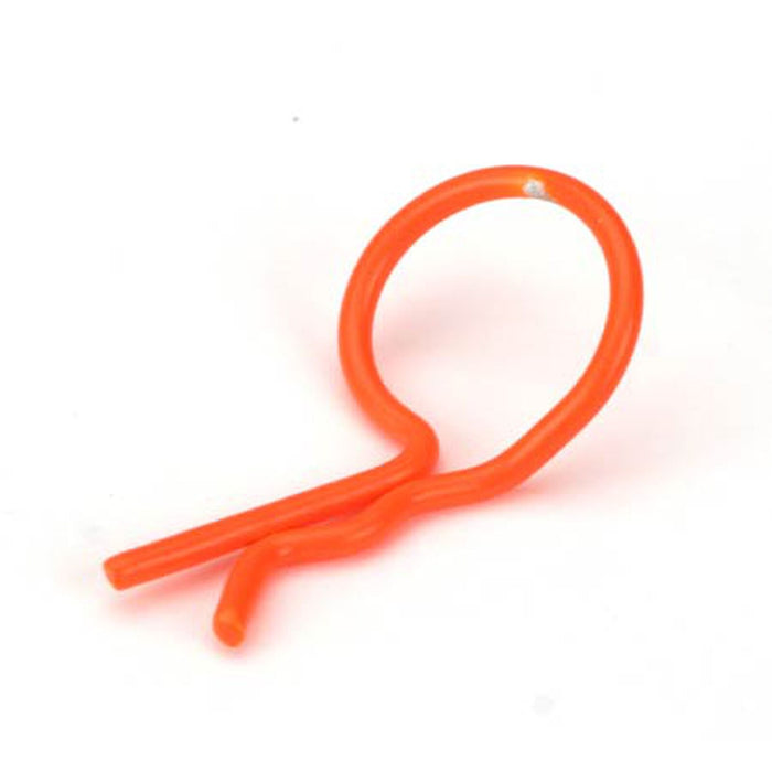 Dynamite DYN5552 Bent Body Clips, Orange (8)