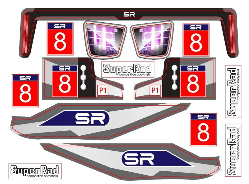 SR-10-020 SuperRad 1/12 LMH body