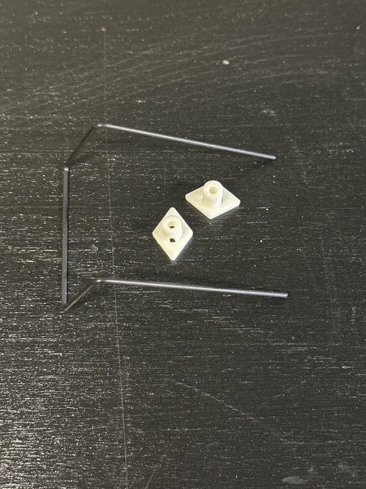 NEW TEAM ASSOCIATED RC10 JAY HALSEY EDITION Wing wire and buttons