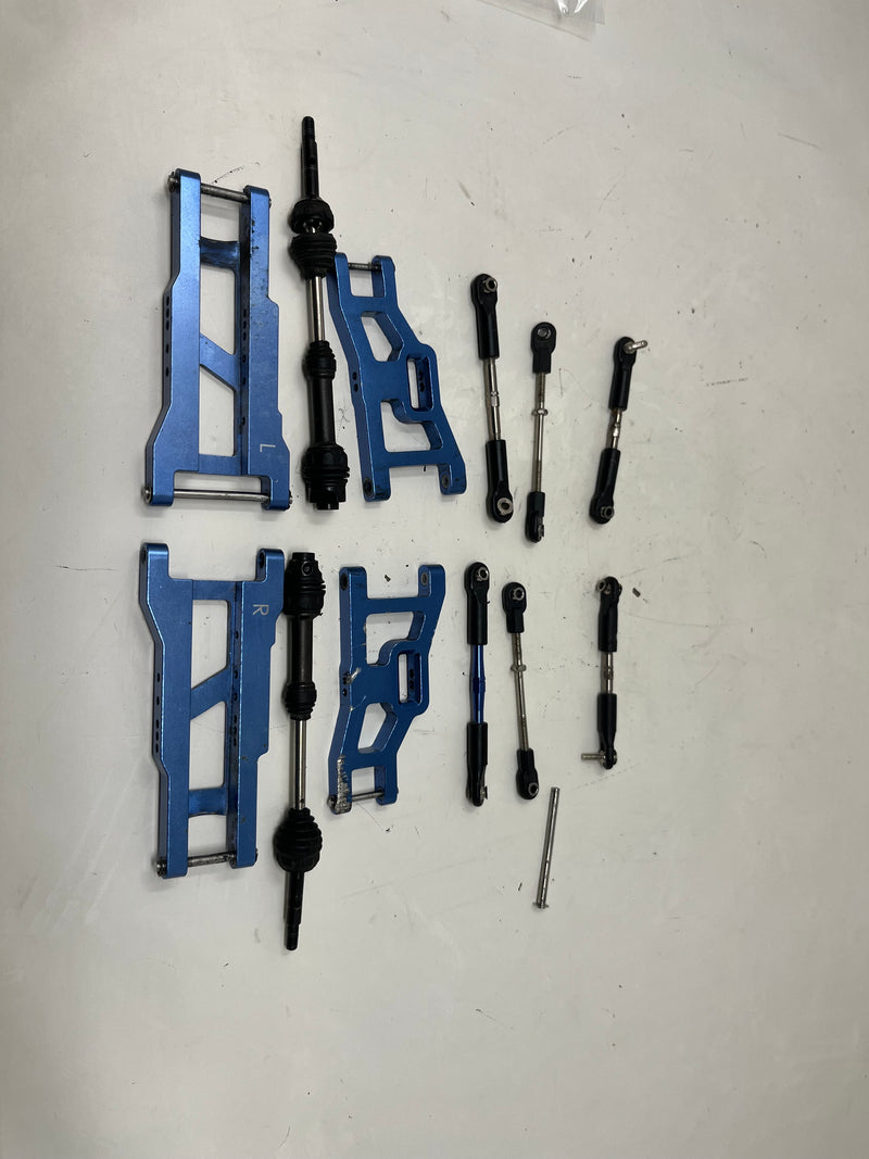 Used Traxxas Bandit/Rustler upgrade suspension lot