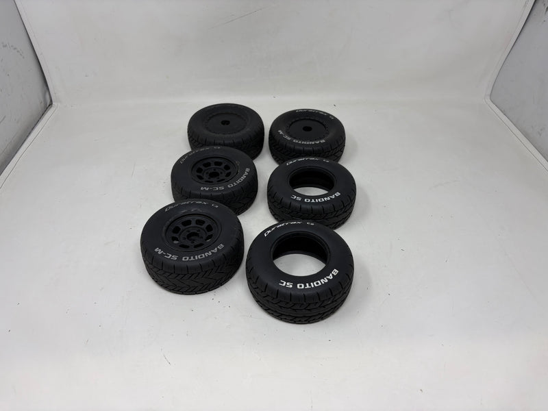 USED DTXC3801/DTXC3797 Duratrax Bandito SC/SC-M Tires