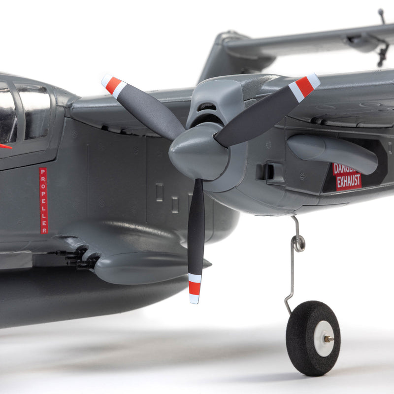 EFLU35050 E-flite Micro OV-10 Bronco 645mm BNF Basic with AS3X and SAFE Select