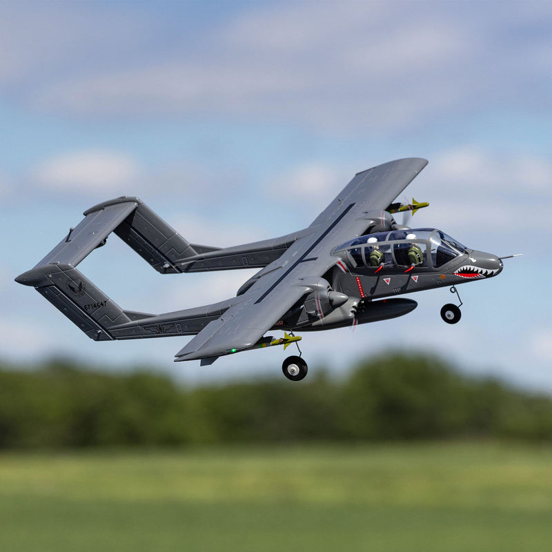 EFLU35050 E-flite Micro OV-10 Bronco 645mm BNF Basic with AS3X and SAFE Select