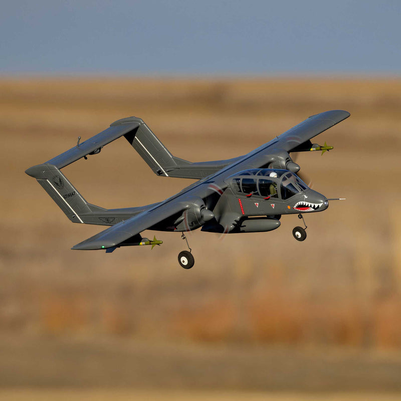 EFLU35050 E-flite Micro OV-10 Bronco 645mm BNF Basic with AS3X and SAFE Select