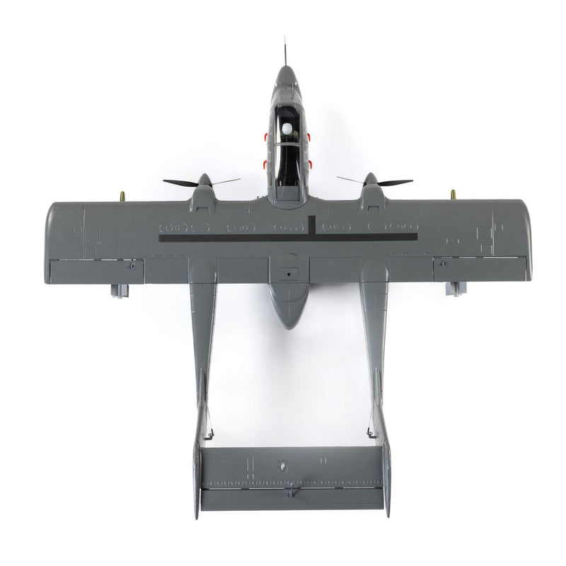 EFLU35050 E-flite Micro OV-10 Bronco 645mm BNF Basic with AS3X and SAFE Select