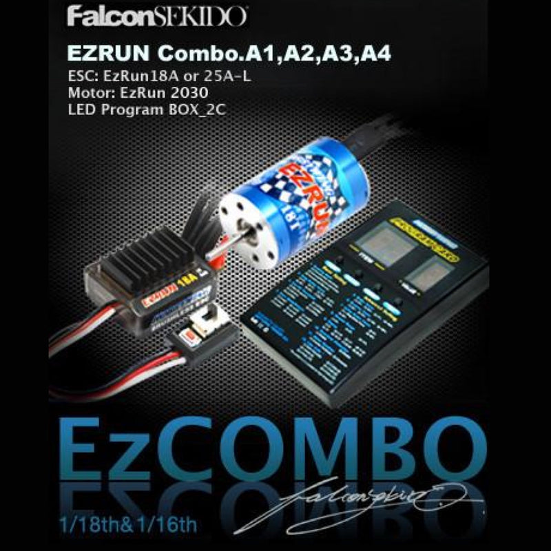 81030010 HobbyWing EZRUN Combo for 1/18 Car (A2 Series) 5200kv