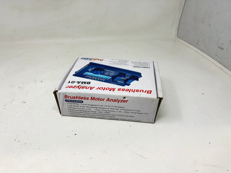 PHBMA01 Powerhobby BMA-01 Brushless Motor Analyzer RPM KV Voltage Checker