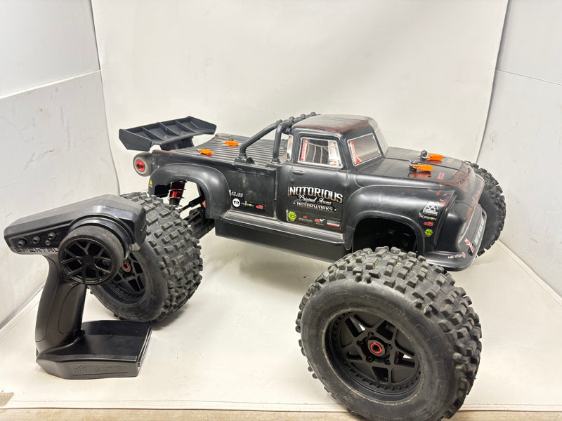 Used Arrma Notorious Stunt Truck V5