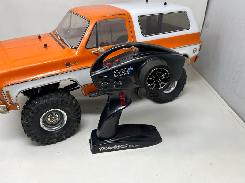 Used Traxxas TRX4 Blazer Orange/White RTR