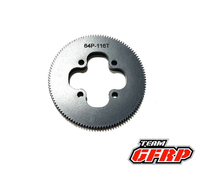 GFR-1250 GFRP Gear Diff 116T 64P Spur Gear