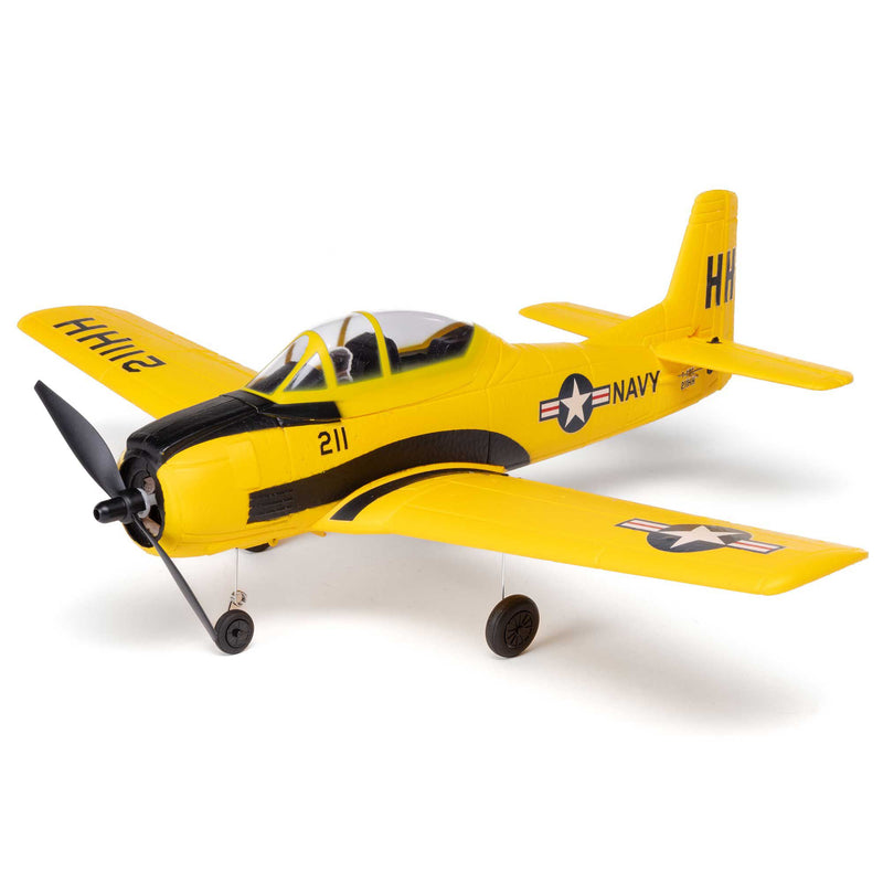 HBZ-1228 HobbyZone T-28 Trojan 450mm RTF with SAFE (2 Flight Batteries Included)
