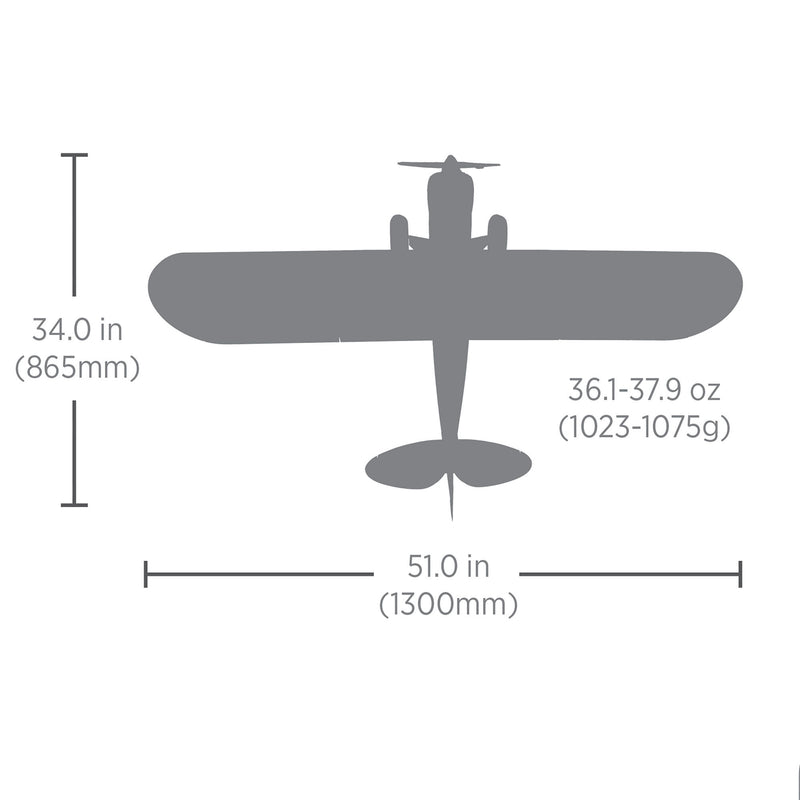 HBZ32001SE HobbyZone Carbon Cub S 2 1.3m Cleetus McFarland Special Edition RTF Basic