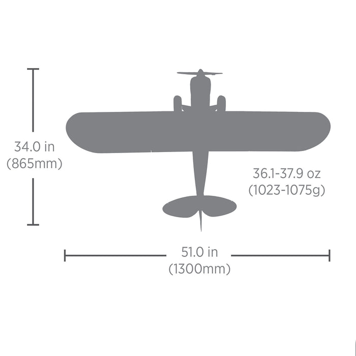 HBZ32001SE HobbyZone Carbon Cub S 2 1.3m Cleetus McFarland Special Edition RTF Basic