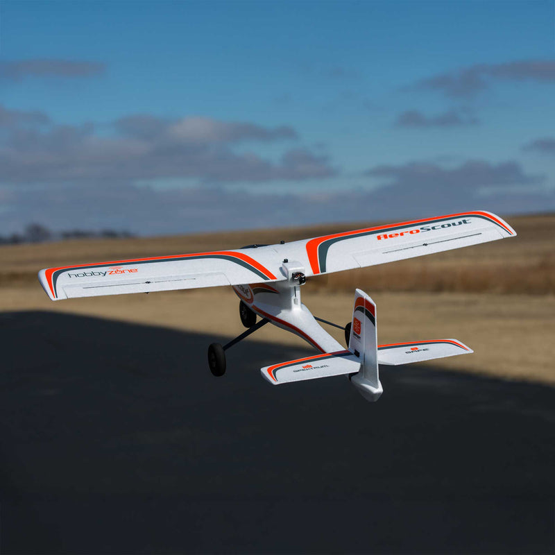 HBZ380002 HobbyZone AeroScout S 2 1.1m RTF Basic with RealFlight, AS3X+ and SAFE