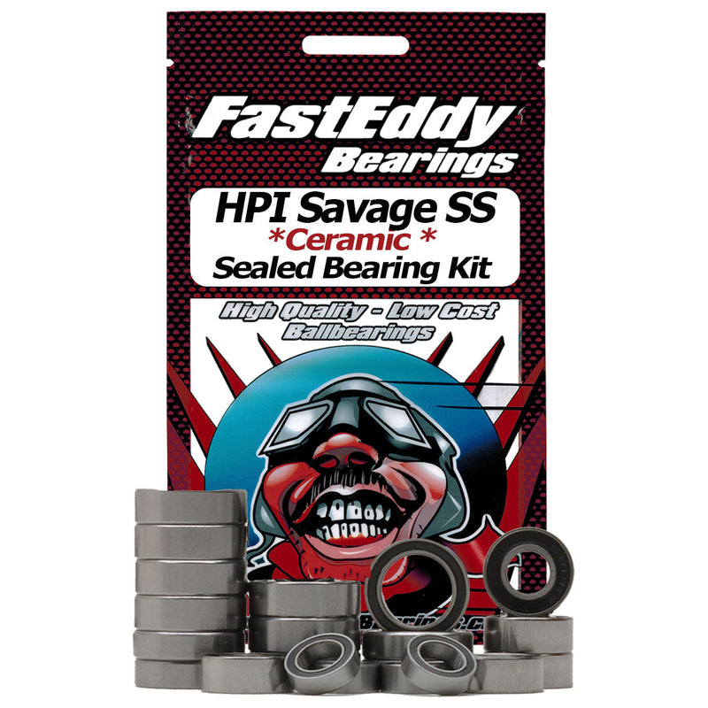 HPI Savage SS Ceramic Rubber Sealed Bearing Kit