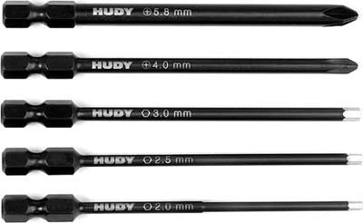 190070 Hudy Set of Power Tool Tips
