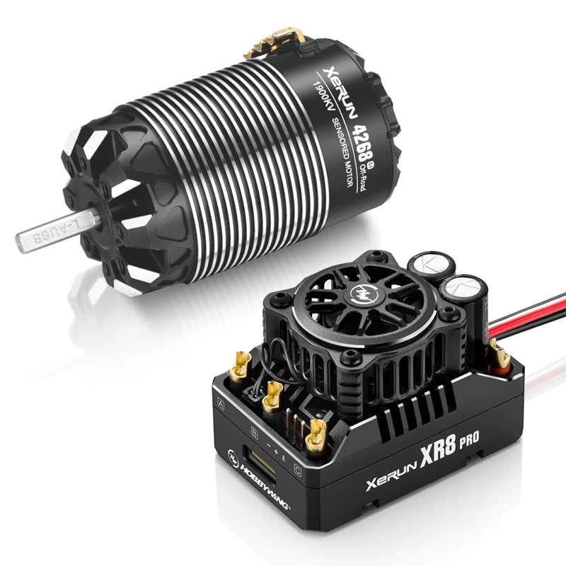 38020432 Hobbywing XERUN XR8 Pro G3 & 1900KV G3 Off-Road
