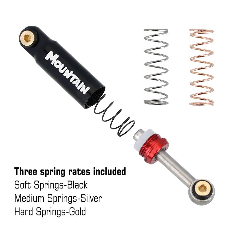 SCX24-32GL-4 INJORA 32mm Internal Spring Air Damper Shock Absorbers for Axial SCX24